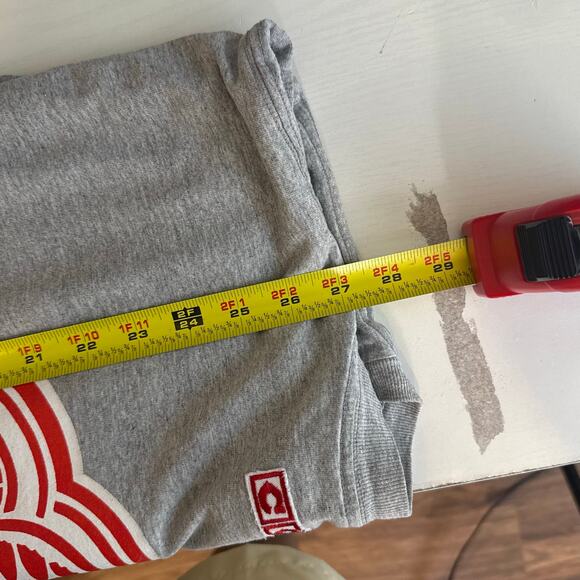 VTG Y2K Detroit Red Wings Shirt Mens XL Gray NHL Hockeytown 90s - Picture 9 of 9